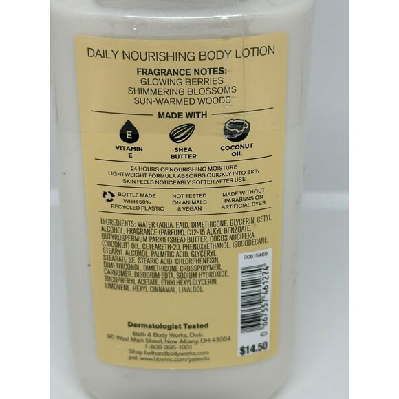 Bath & Body Works Golden Eclipse Body Lotion – Daily Nourishing, 8 fl oz, New - Picture 5 of 5